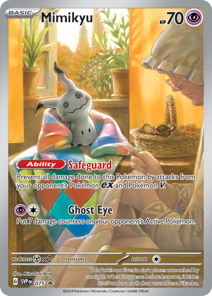 Scarlet & Violet Promo Mimikyu #75