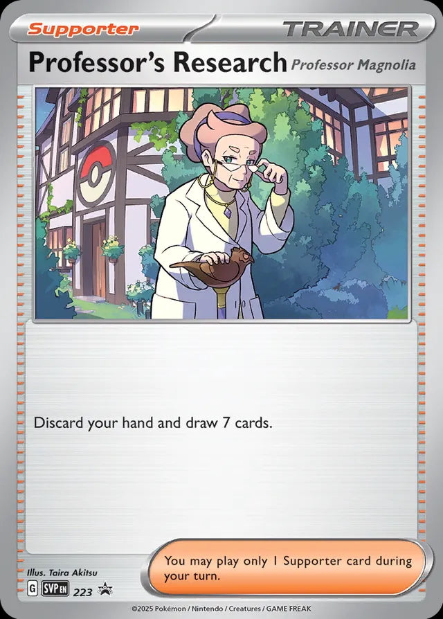 Scarlet & Violet Promo Professor's Research professor Magnolia #223