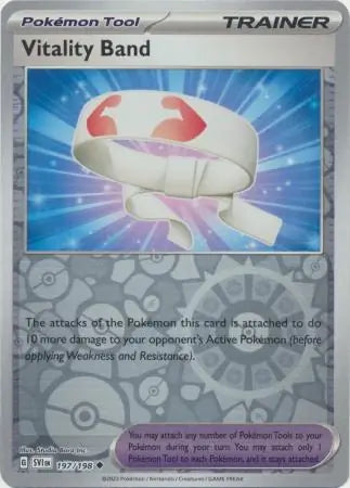 Scarlet & Violet Vitality Band #197/198 reverse holo