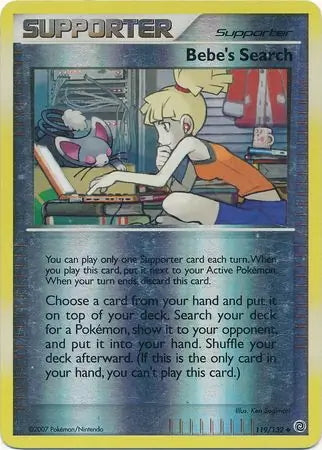 Secret Wonders Bebe's Search #119/132 reverse holo