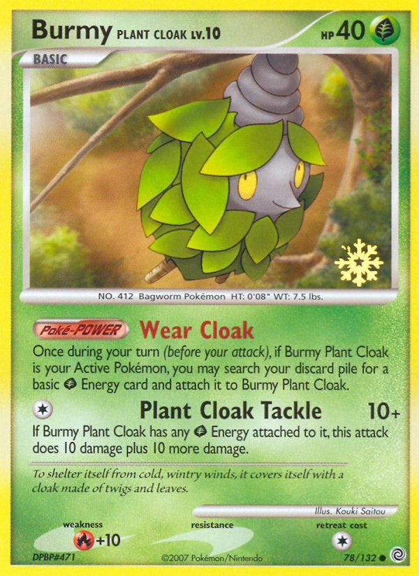 Secret Wonders Burmy Plant Cloak #78 Promo