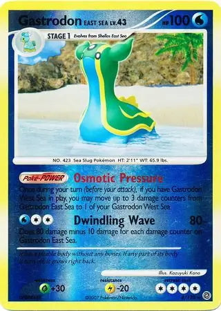 Secret Wonders Gastrodon East Sea #8/132 reverse holo