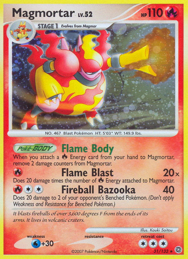 Secret Wonders Holo Magmortar #31/132
