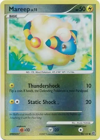 Secret Wonders Mareep #94/132 reverse holo