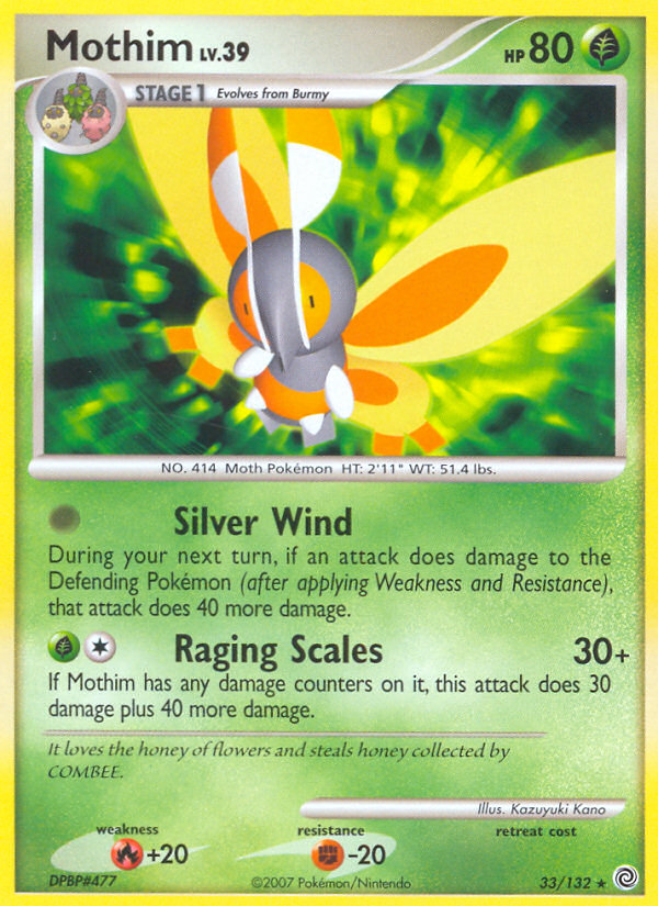 Secret Wonders Mothim #33/132