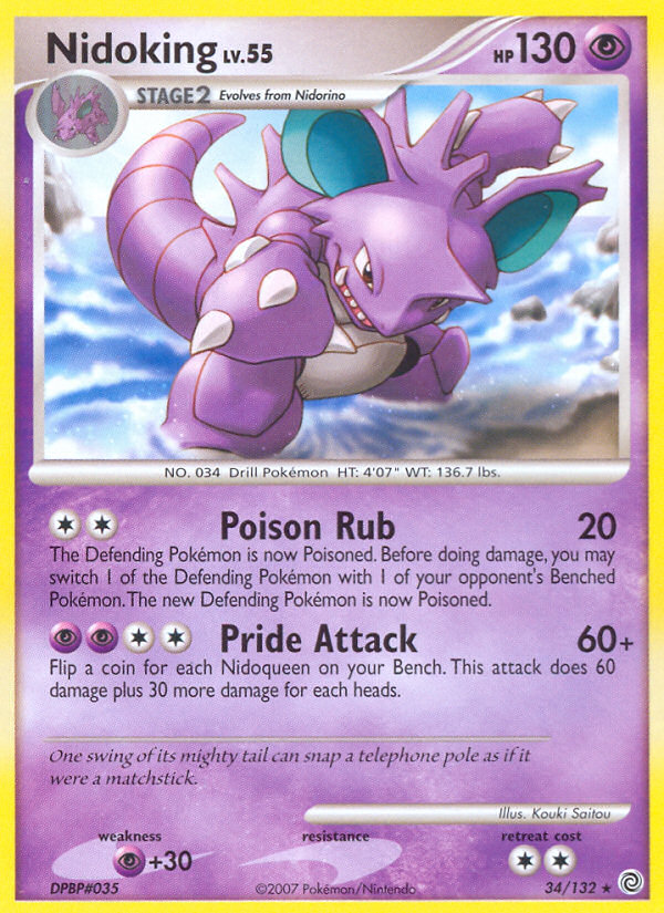 Secret Wonders Nidoking #34/132
