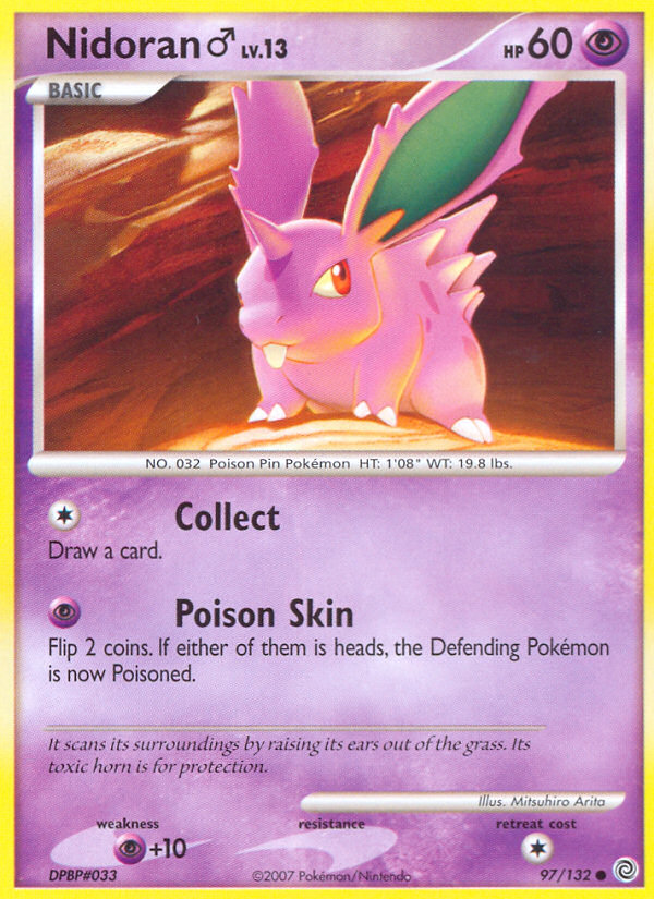 Secret Wonders Nidoran M #97/132