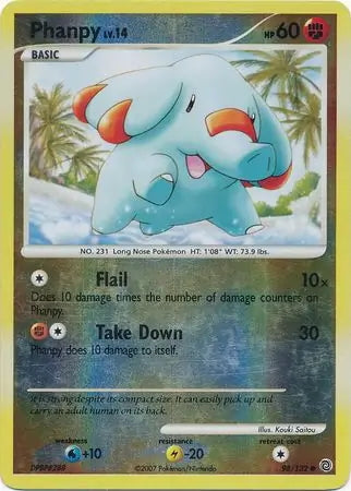 Secret Wonders Phanpy #98/132 reverse holo