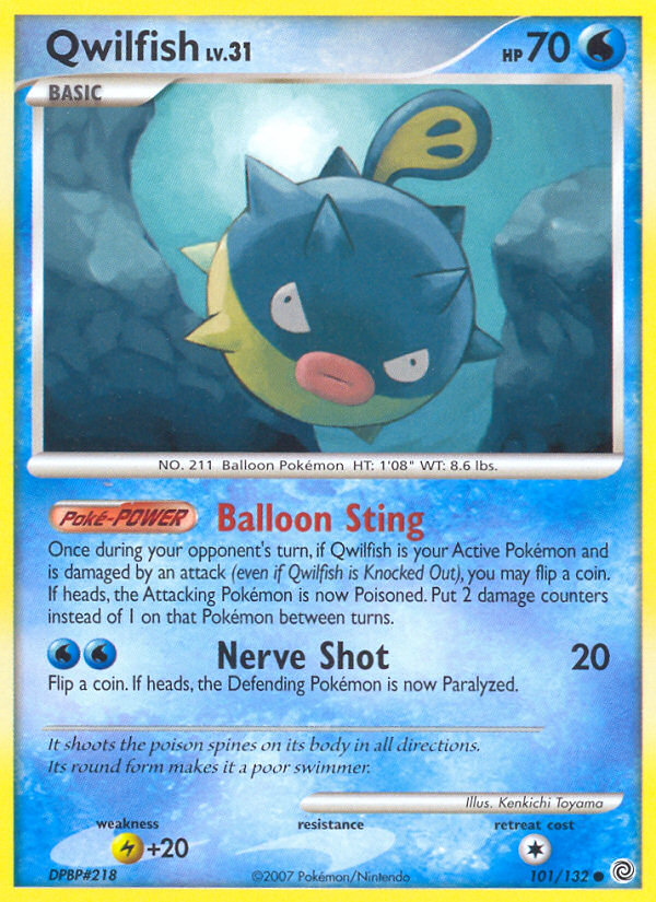Secret Wonders Qwilfish #101/132
