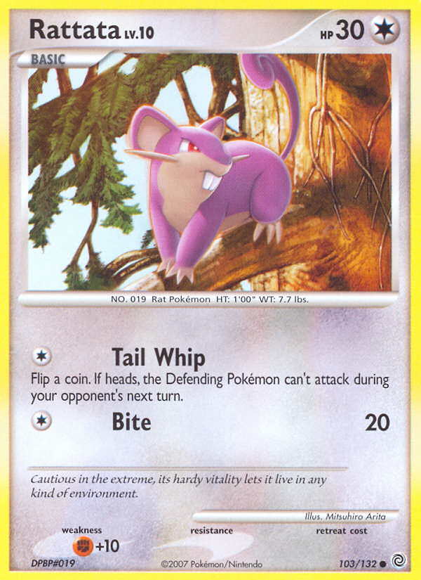 Secret Wonders Rattata #103/132