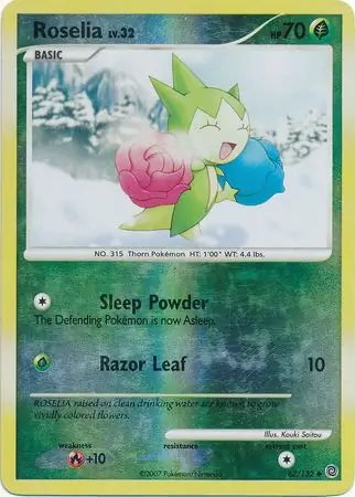 Secret Wonders Roselia #62/132 reverse holo