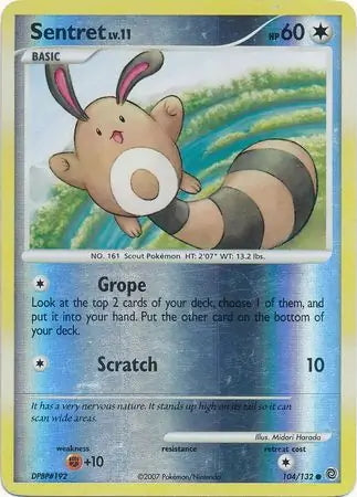 Secret Wonders Sentret #104/132 reverse holo