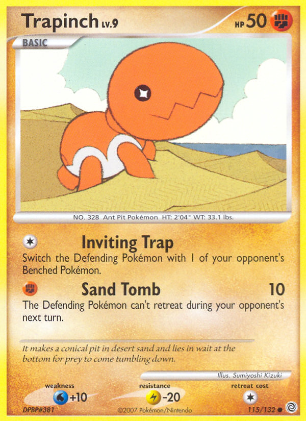 Secret Wonders Trapinch #115/132