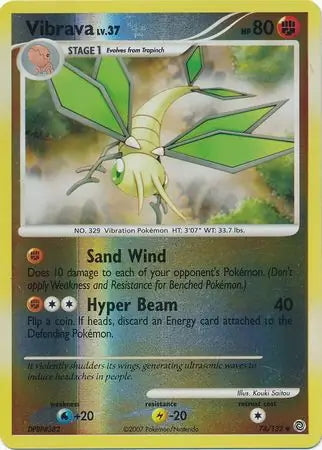 Secret Wonders Vibrava #74/132 reverse holo