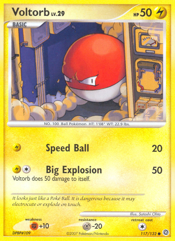 Secret Wonders Voltorb #117/132