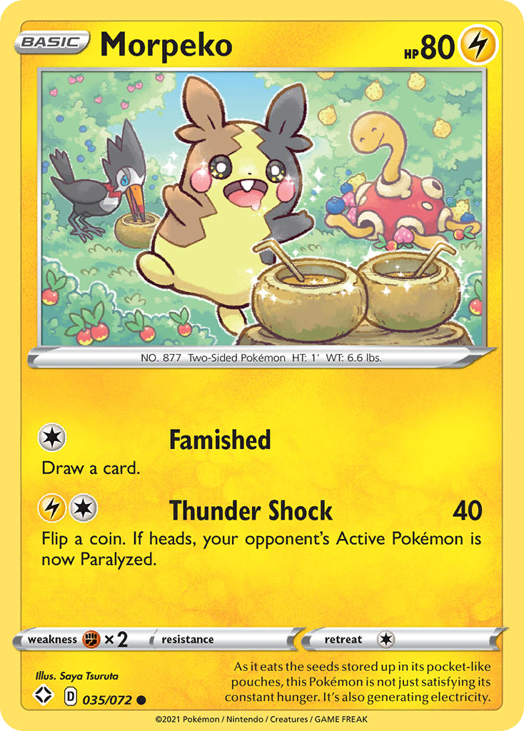 Shining Fates Morpeko #35/72