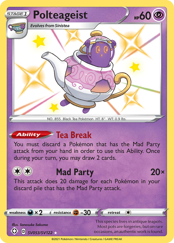 Shining Fates SV53/SV122 Polteageist