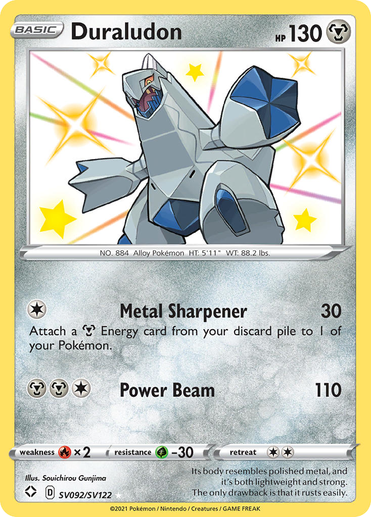 Shining Fates SV92/SV122 Duraludon