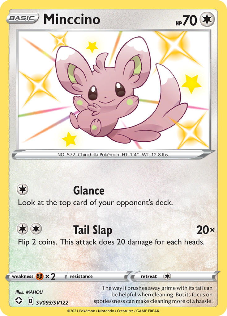 Shining Fates SV93/SV122 Minccino