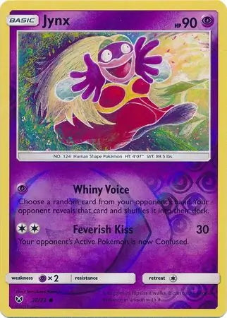 Shining Legends Jynx #38/73 reverse holo