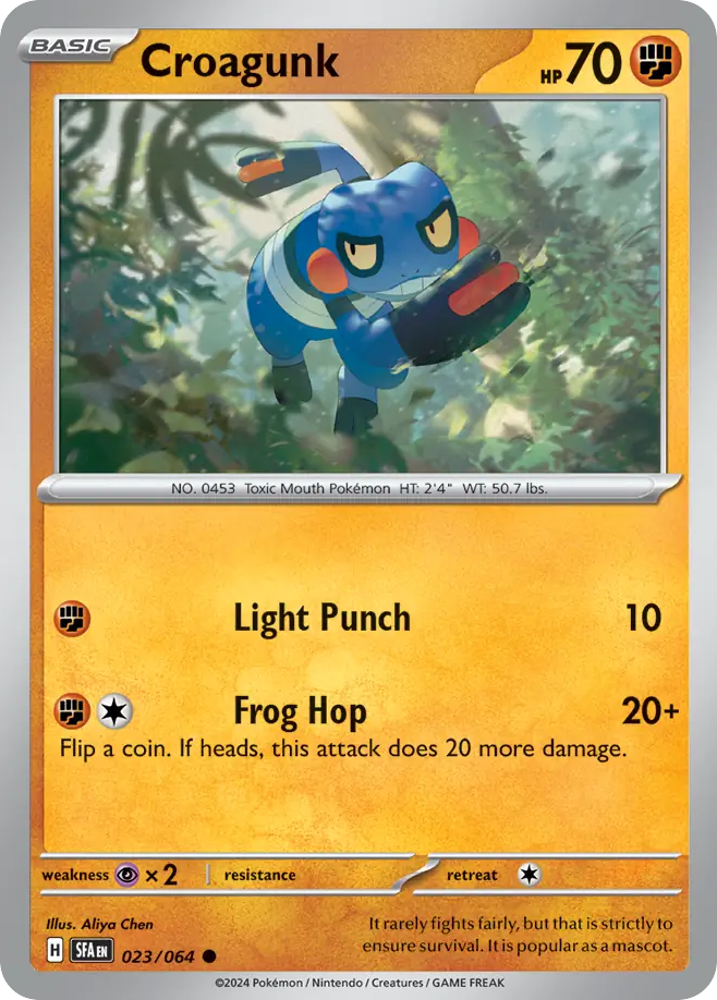 Shrouded Fable Croagunk #23/64