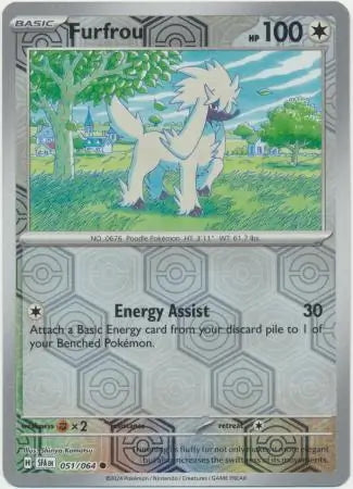 Shrouded Fable Furfrou #51/64 reverse holo