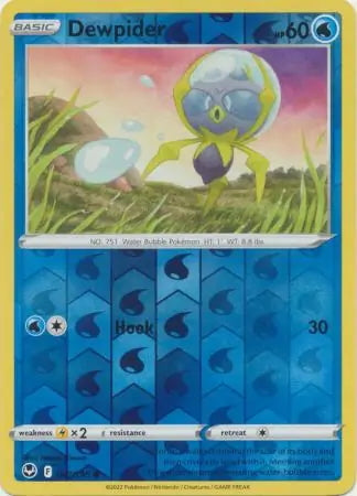 Silver Tempest Dewpider #47/195 reverse holo