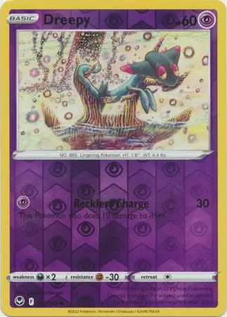 Silver Tempest Dreepy #87/195 reverse holo