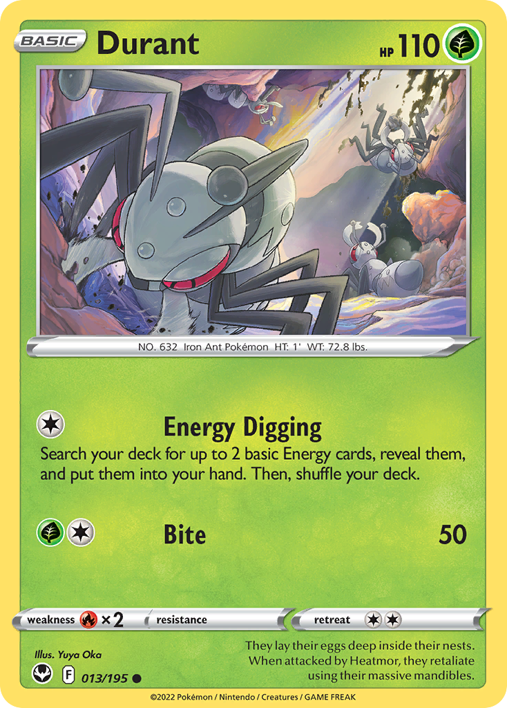 Silver Tempest Durant #13/195