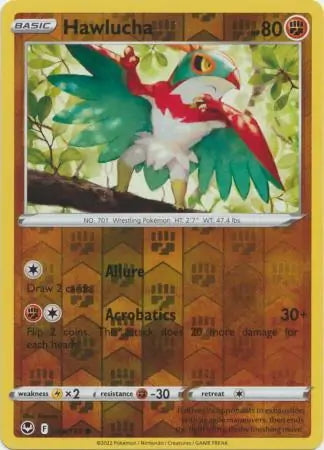 Silver Tempest Hawlucha #98/195 reverse holo