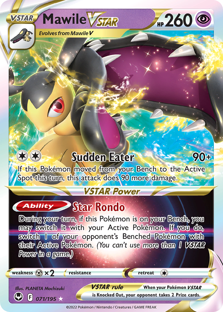 Silver Tempest Mawile VSTAR #71/195