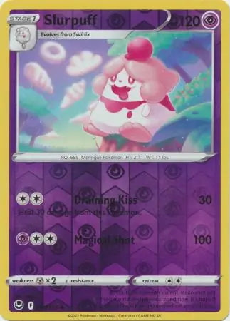 Silver Tempest Slurpuff #84/195 reverse holo