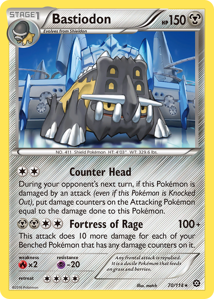 Steam Siege Bastiodon #70/114