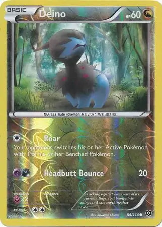 Steam Siege Deino #84/114 reverse holo