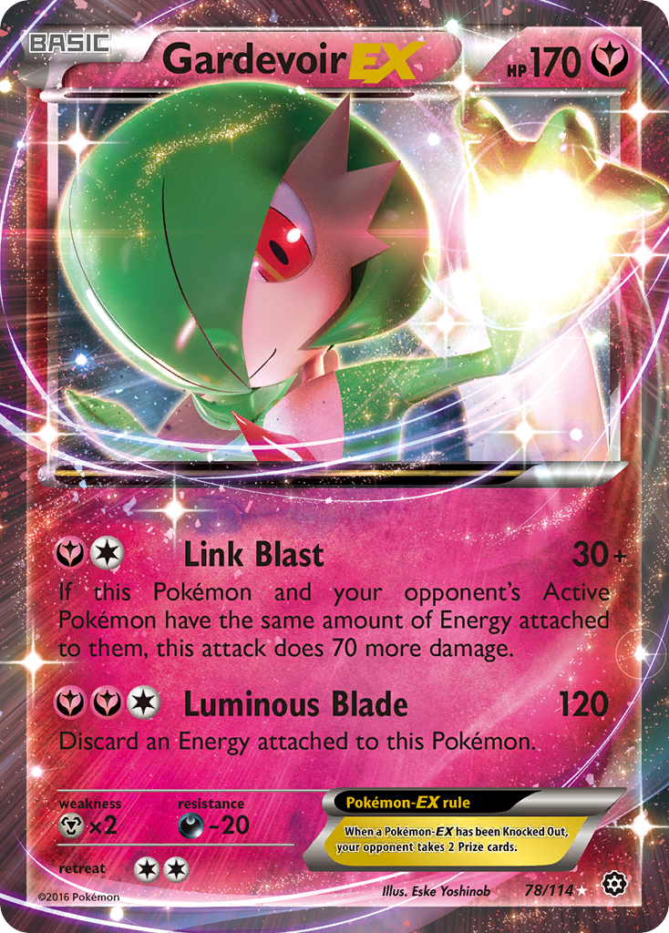 Steam Siege Gardevoir EX #78/114