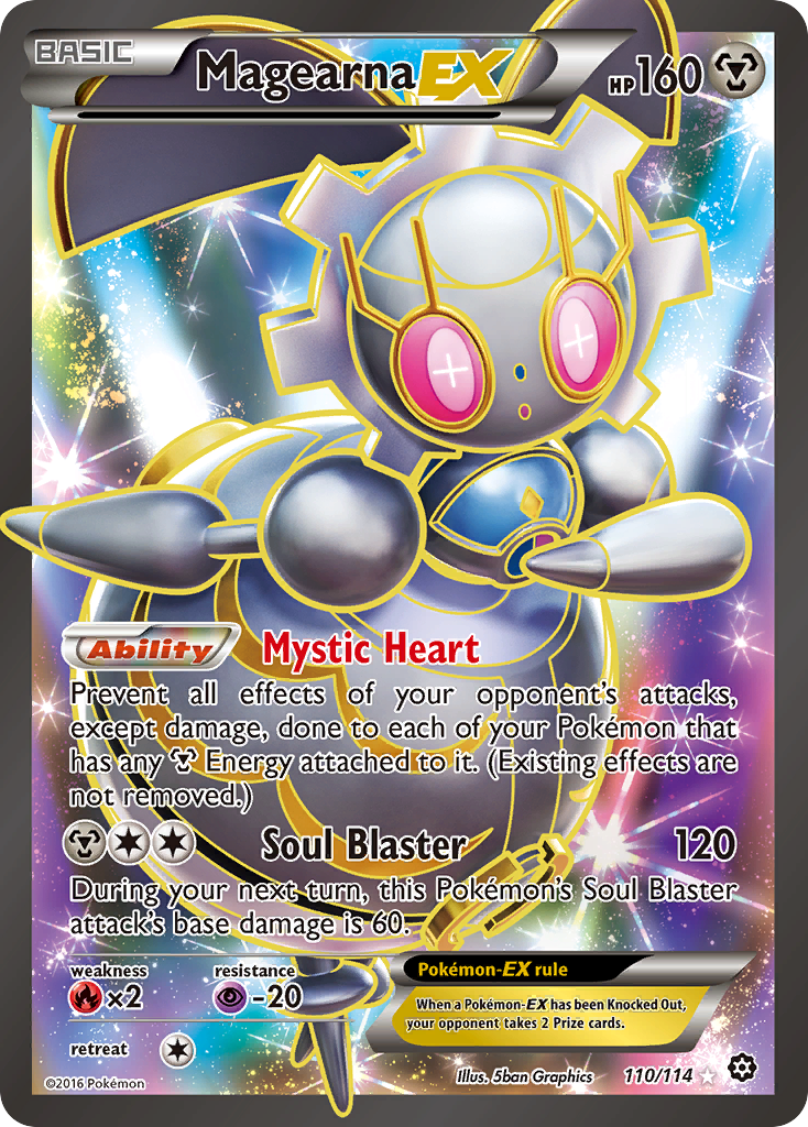 Steam Siege Magearna EX #110/114