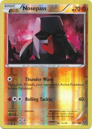 Steam Siege Nosepass #54/114 reverse holo