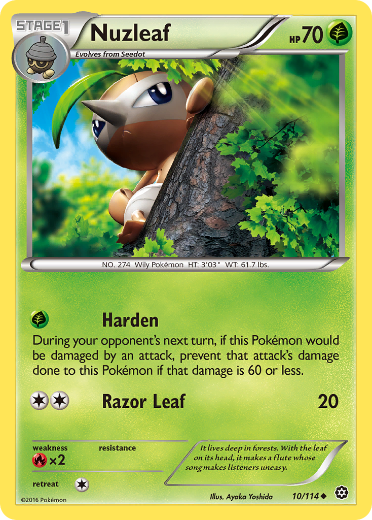 Steam Siege Nuzleaf #10/114