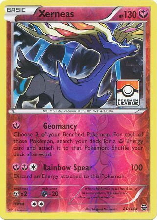 Steam Siege Xerneas #81 League Promo