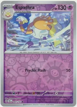 Stellar Crown Espathra #69/142 reverse holo