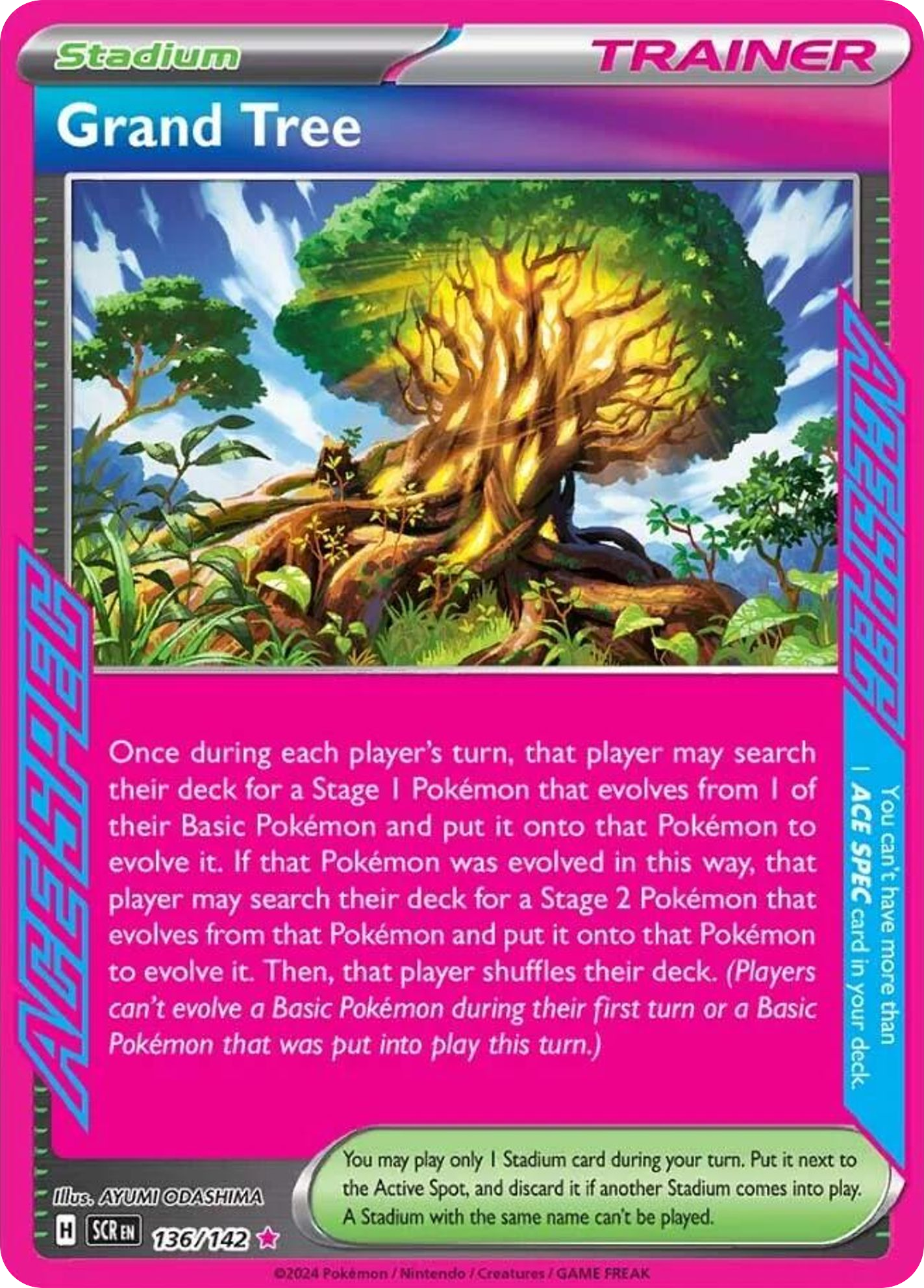 Stellar Crown Grand Tree #136/142