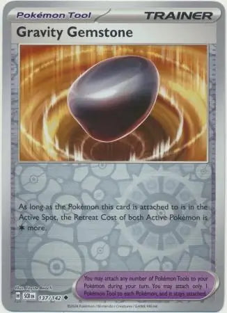 Stellar Crown Gravity Gemstone #137/142 reverse holo