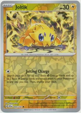 Stellar Crown Joltik #50/142 reverse holo