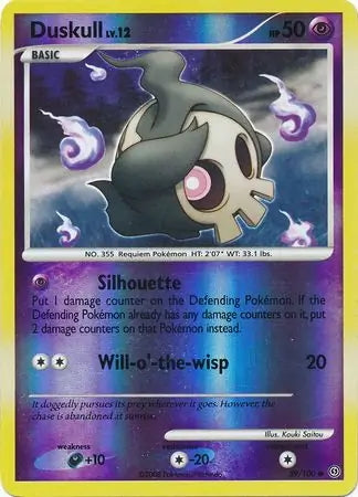 Stormfront Duskull #59/100 reverse holo