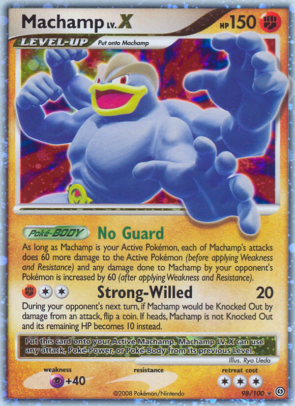 Stormfront Machamp LV. X #98/100