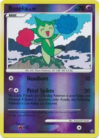 Stormfront Roselia #72/100 reverse holo