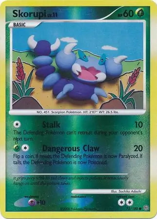 Stormfront Skorupi #73/100 reverse holo
