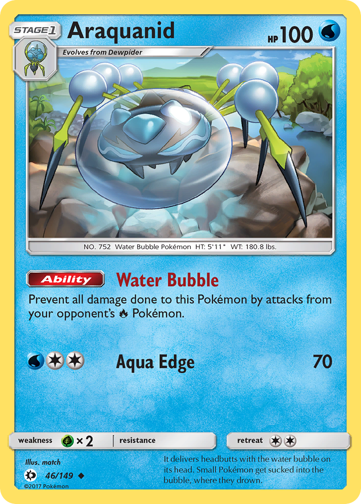 Sun & Moon Araquanid #46/149