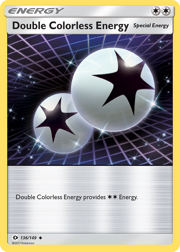 Sun & Moon Double Colorless Energy #136/149