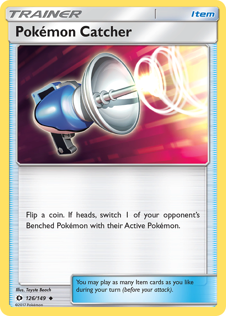 Sun & Moon Pokemon Catcher #126/149